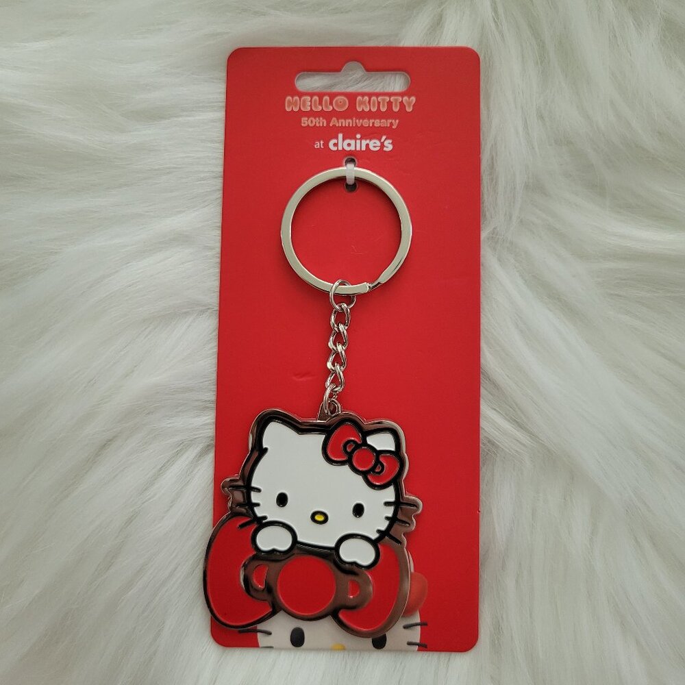 Hello Kitty 50th Anniversary Keychain